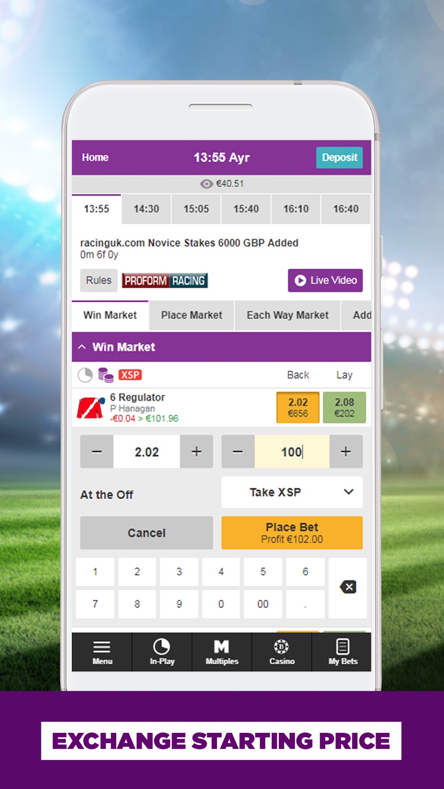 Betdaq-ios