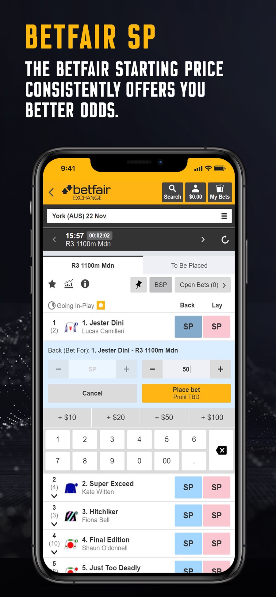 Betfair-app
